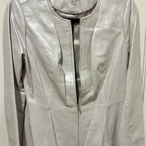 Isaac Mizrahi Live Floral  jacket with Sheen